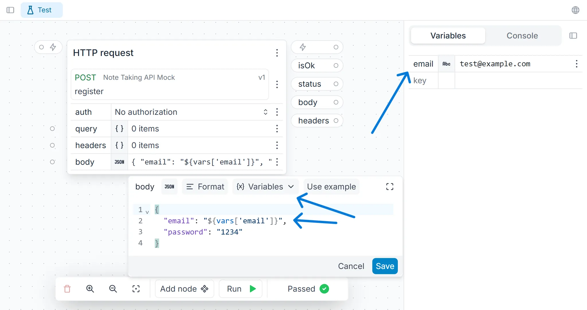 JavaScript in text value (e.g. JSON, XML, raw)